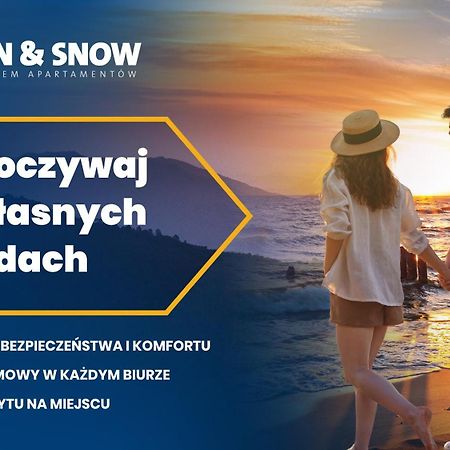 Apartamenty Sun & Snow Przystan Letnica Gdaňsk Exteriér fotografie
