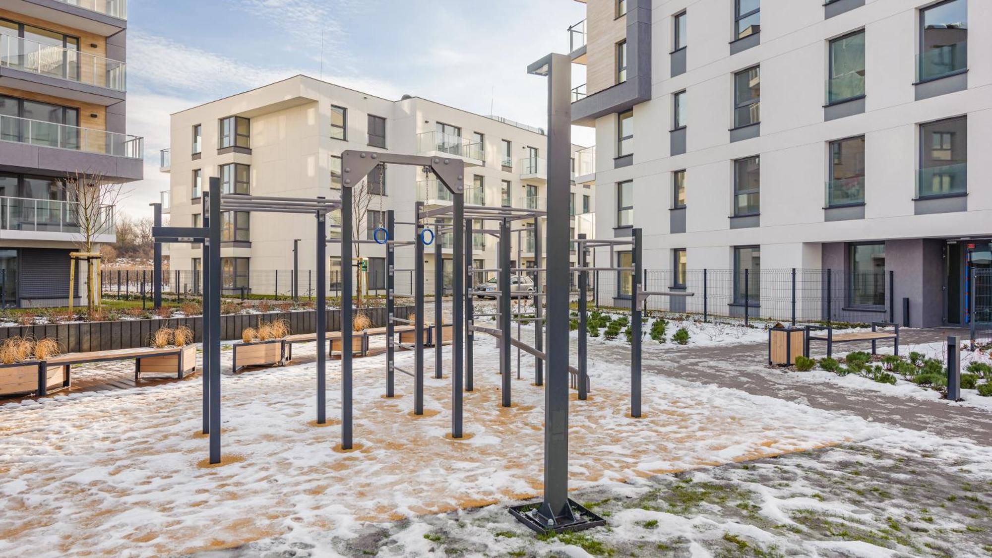 Apartamenty Sun & Snow Przystan Letnica Gdaňsk Exteriér fotografie