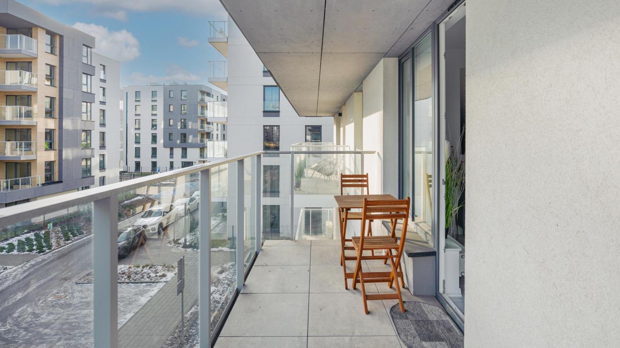 Apartamenty Sun & Snow Przystan Letnica Gdaňsk Exteriér fotografie