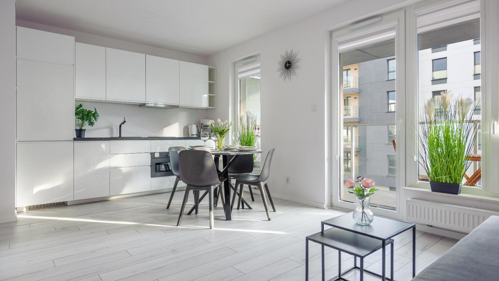Apartamenty Sun & Snow Przystan Letnica Gdaňsk Exteriér fotografie
